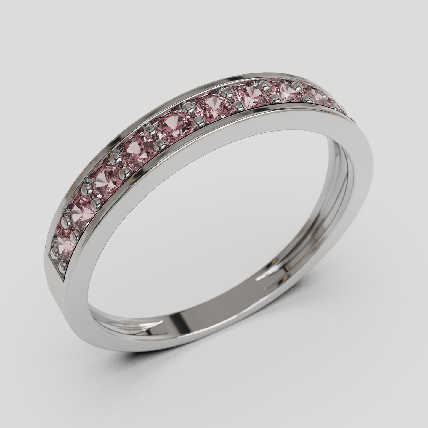 Anillo de Compromiso Cintillo Canal