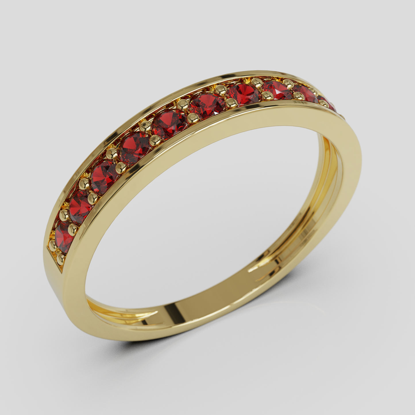 Anillo de Compromiso Cintillo Canal