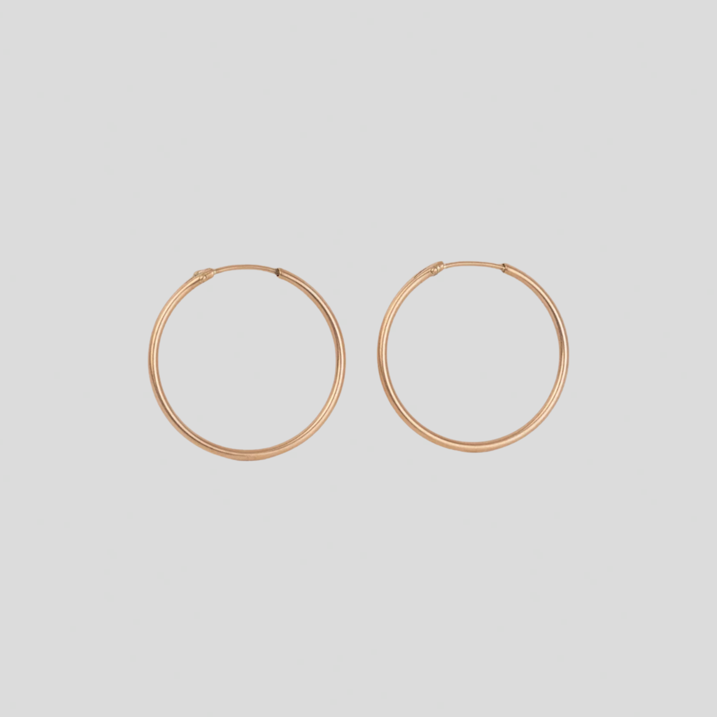 Aros Tubo Oro 18K