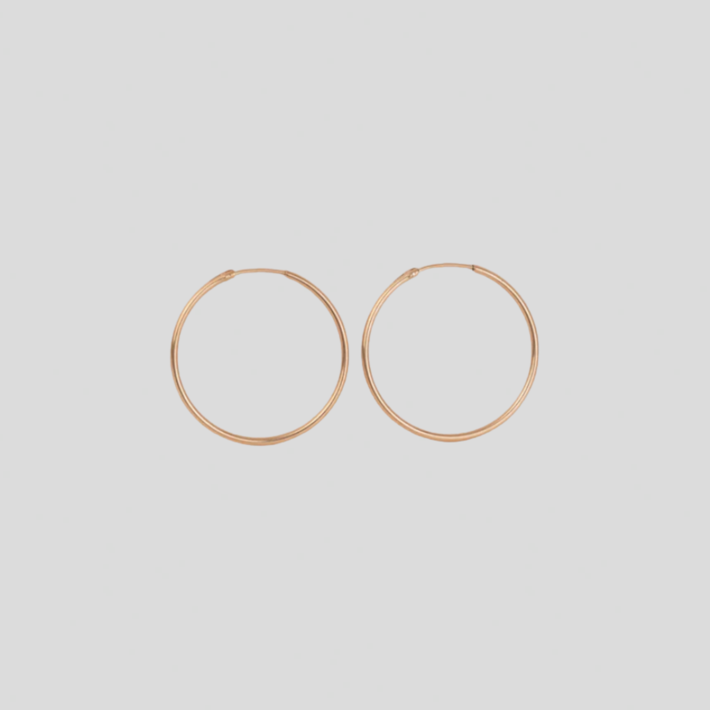 Aros Tubo Oro 18K