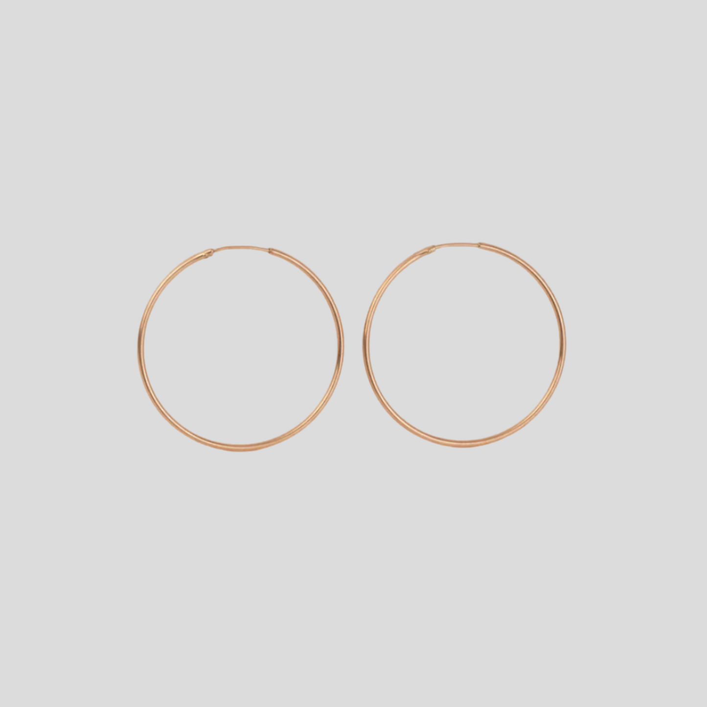 Aros Tubo Oro 18K