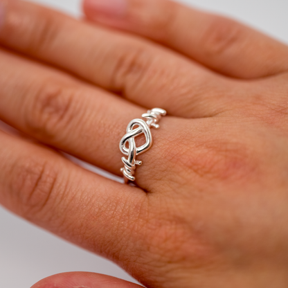 Anillo Unión de Plata 925